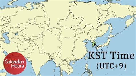 Korea Standard Time – KST Time Zone .